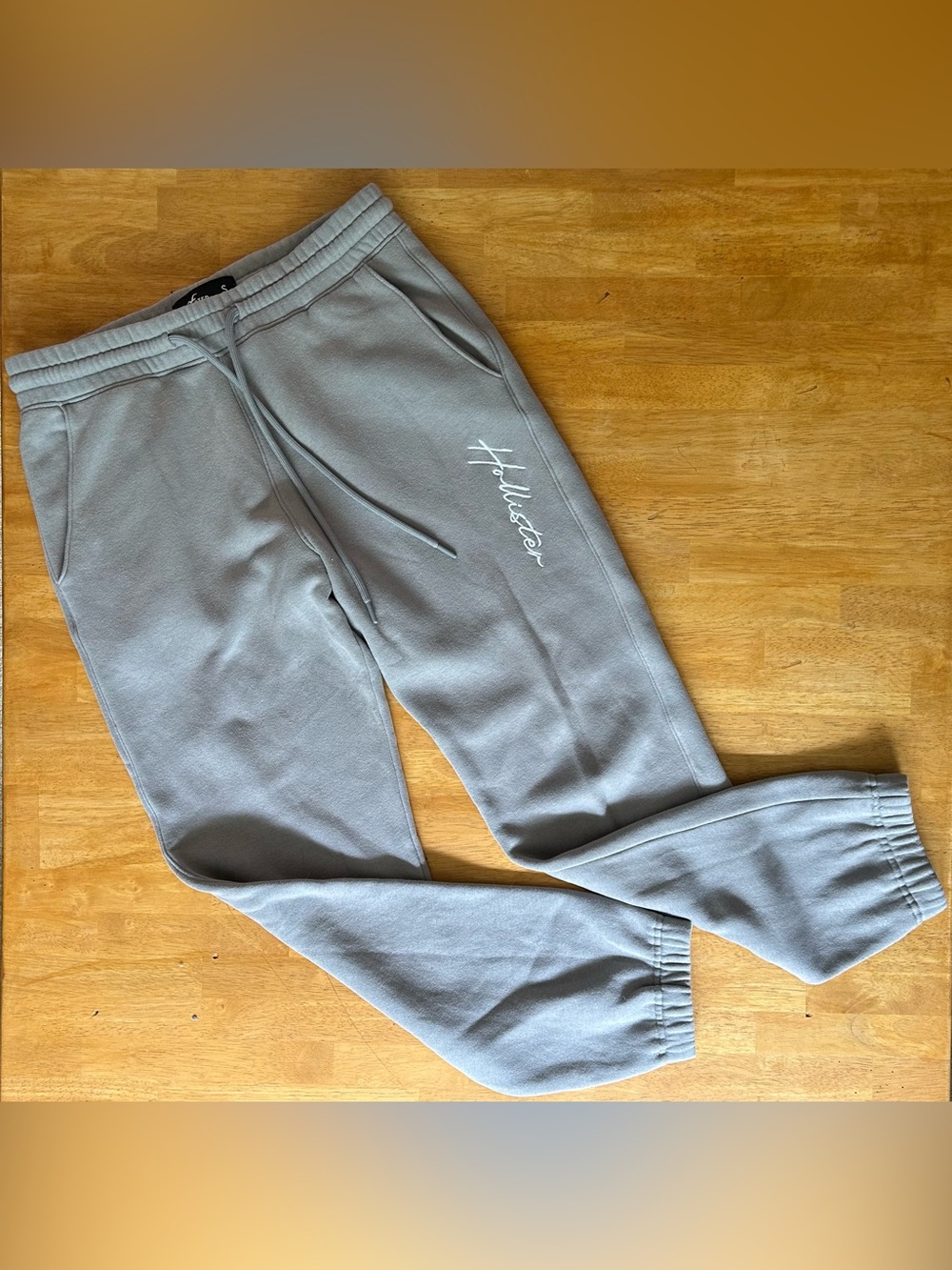 Hollister Embroidered Logo Sweatpants
